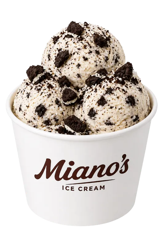 Miano's hand dipped scoop